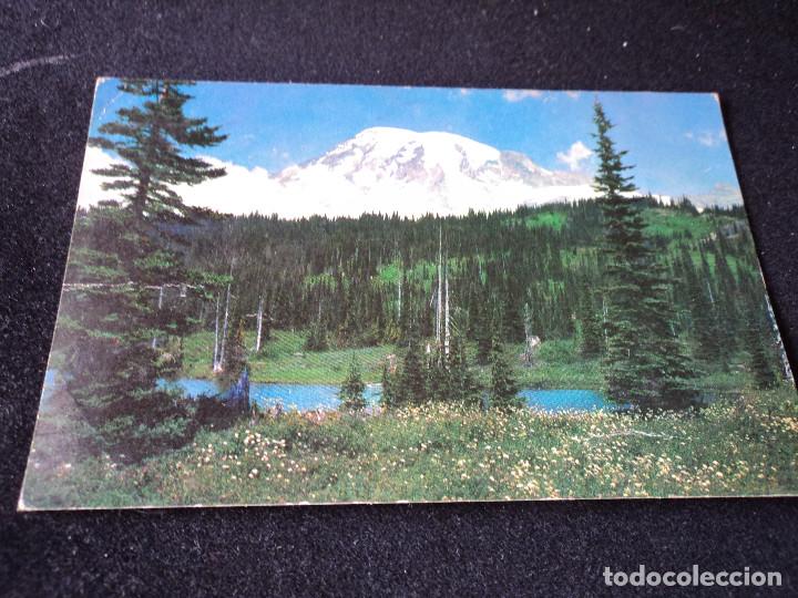 Postales: MOUNT RAINIER WASHINGTON CIRCULADA - Foto 1