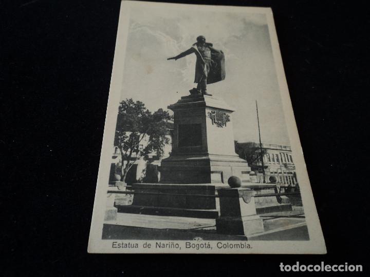 Cartoline: estatua de nari&ntilde;o bogota colombia