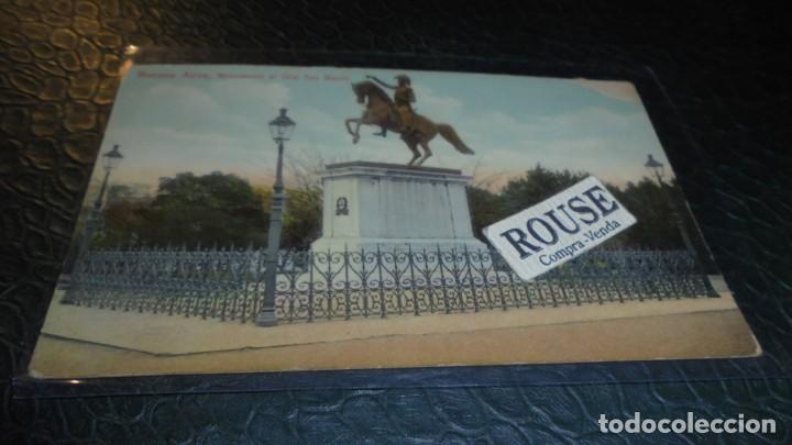Postais: ARGENTINA - BUENOS AIRES , MONUMENTO AL GENERAL SAN MARTIN 14X9 CM.
