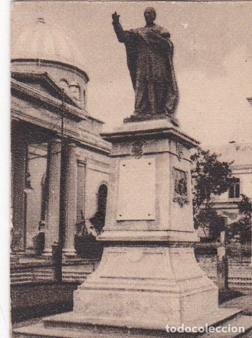 Postales: Postal original. D&eacute;cada 30. Costa Rica. San Jos&eacute;. Estatua del Obispo Thiel. n&ordm; 1707