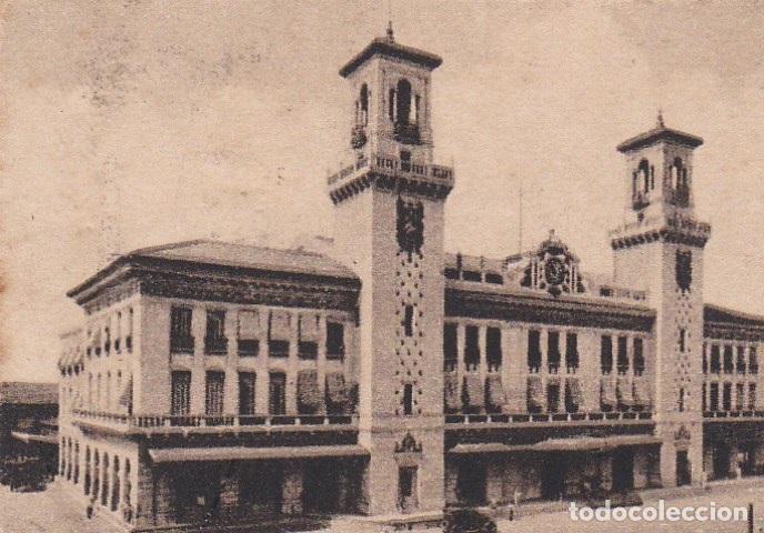 Postales: Postal original. D&eacute;cada 30. Cuba. La Habana. Estaci&oacute;n Terminal. n&ordm; 1491