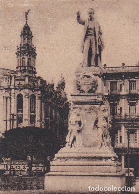Postkarten: Postal original. Cuba. La Habana. Estatua de Jos&eacute; Mart&iacute;. n&ordm; 1486