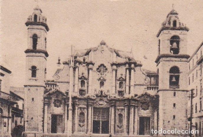 Postkarten: Postal original. D&eacute;cada 30. Cuba. La Habana. La Catedral- n&ordm; 1490