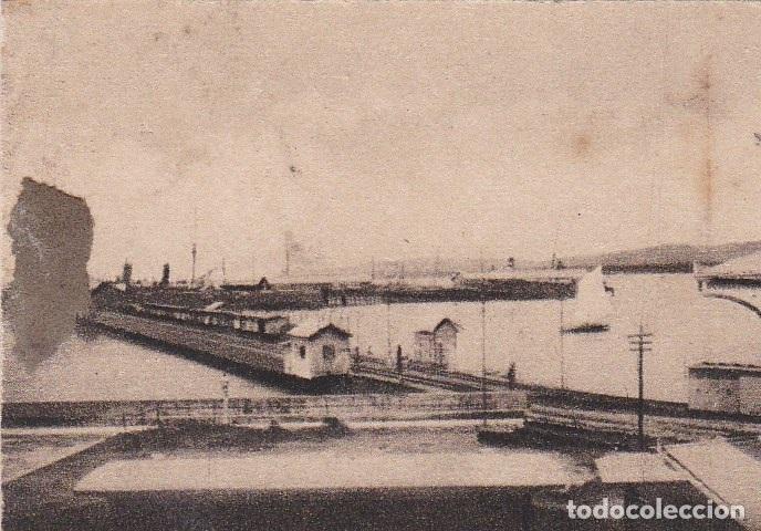 Postales: Postal original. D&eacute;cada 30. Costa Rica. Puerto Lim&oacute;n. Muelle. n&ordm; 1722