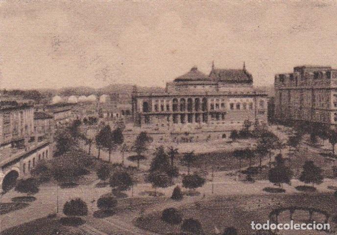 Postales: Postal original. D&eacute;cada 30. Brasil. Sao Paulo. Teatro Municipal y Hotel Esplanado. n&ordm; 1930