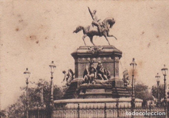 Postales: Postal original. D&eacute;cada 30. Brasil. R&iacute;o de Janeiro. Estatua de Don Pedro. n&ordm; 1912