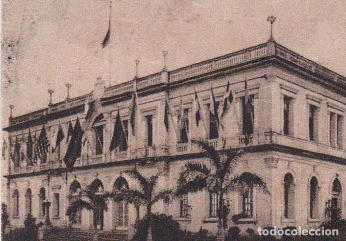 Postais: Postal original. D&eacute;cada 30. Panam&aacute;. Ciudad Panam&aacute;. Legaci&oacute;n de Espa&ntilde;a. n&ordm; 1745