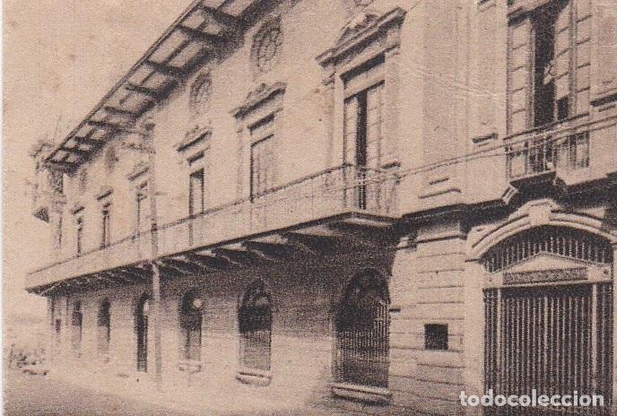 Cartoline: Postal original. D&eacute;cada 30. Panam&aacute;. Ciudad Panam&aacute;. Banco Nacional. n&ordm; 1753