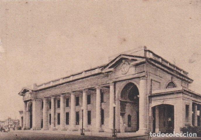 Cartoline: Postal original. D&eacute;cada 30. Panam&aacute;. Ciudad Panam&aacute;. Estaci&oacute;n de Ferrocarril. n&ordm; 1749