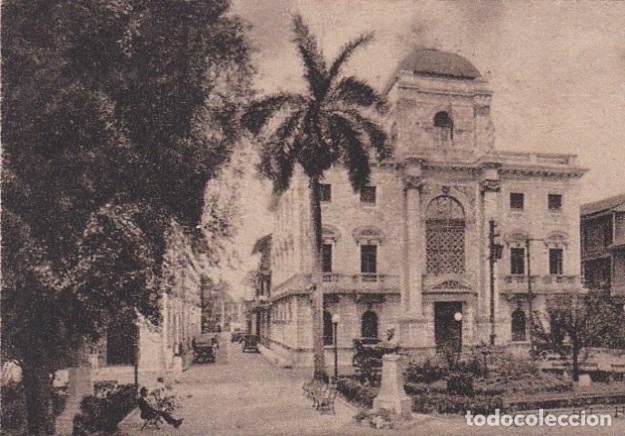 Cartoline: Postal original. D&eacute;cada 30. Panam&aacute;. Ciudad Panam&aacute;. Palacio del Municipio. n&ordm; 1741