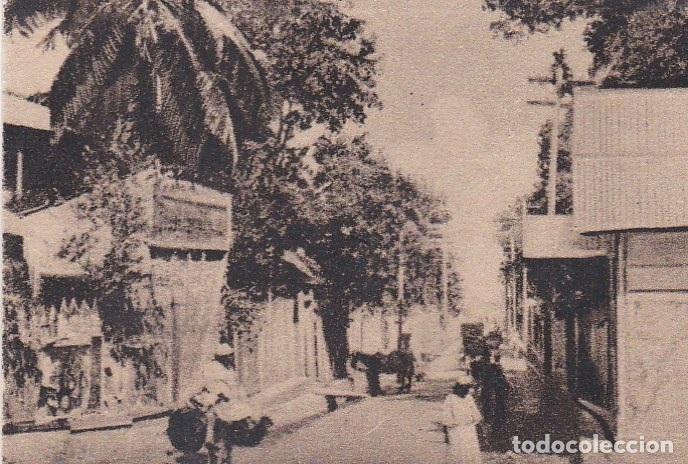 Cartes Postales: Postal original. D&eacute;cada 30. Hait&iacute;. Port Au Prince. Una calle. n&ordm; 1553