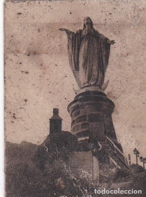 Cartoline: Postal original. D&eacute;cada 30. Chile. Santiago. Virgen de San Cristobal. n&ordm; 1957