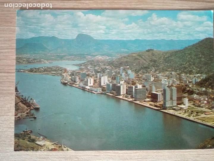 Postkarten: POSTAL BRASIL TURISTICO-03 VITORIA-PORTO DE VITORIA
