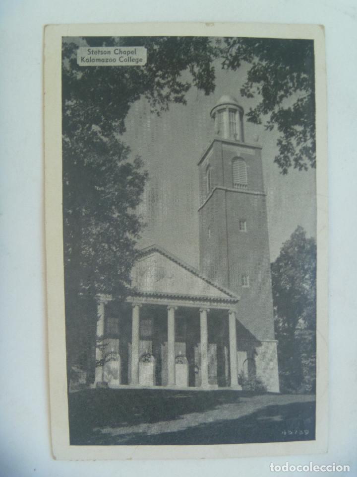 Postcards: POSTAL DE KALAMAZOO , MICHIGAN ( ESTADOS UNIDOS ). A&Ntilde;OS 50. CIRCULADA A ESPA&Ntilde;A