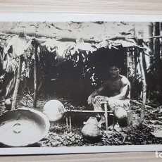 Postales: POSTAL DE 1920 - PREPARAÇAO DA BORRACHA - AMAZONAS