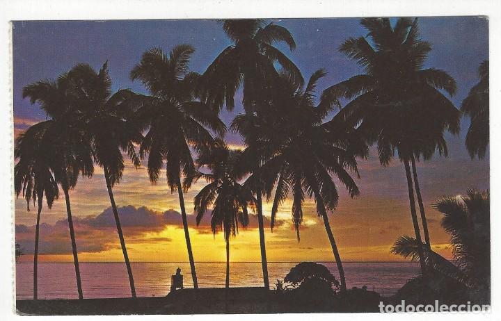 Mexico Bonito Atardecer En Puerto Vallarta Buy Old Postcards