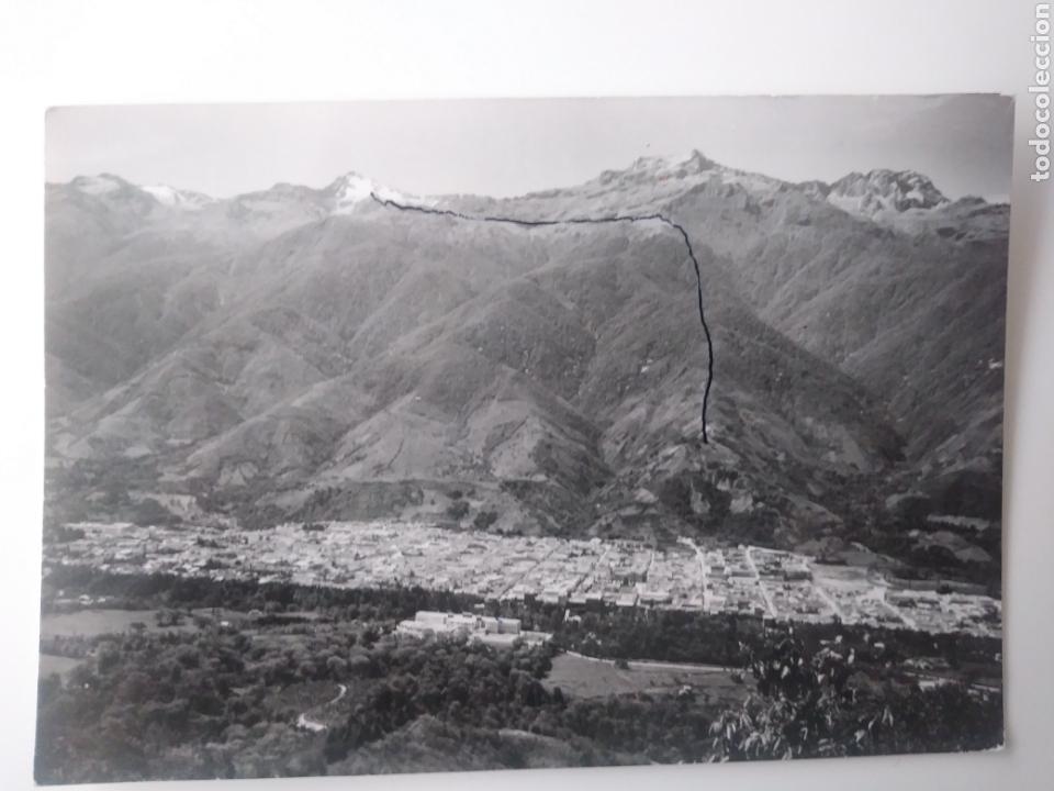 Postais: Venezuela:vista panoramica de la cuidad de merida.fotografica.circulada.1953.