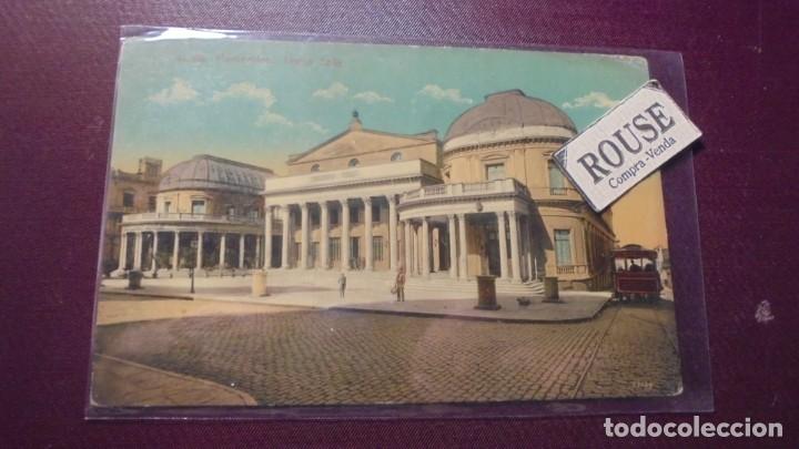 Postcards: URUGUAY N&ordm; 323 - MONTEVIDEO - TEATRO SOLIS EDT. A. CARLUCCIO - 14X9 CM.