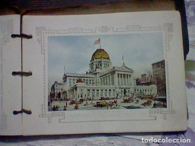 Postales: CHICAGO HAMMON PUBLISHING 1910 LIBRO VISTAS EDIFICIOS CALLES ANIMADAS ORIGINAL EPOCA - Foto 3