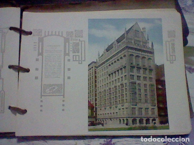 Postales: CHICAGO HAMMON PUBLISHING 1910 LIBRO VISTAS EDIFICIOS CALLES ANIMADAS ORIGINAL EPOCA - Foto 8