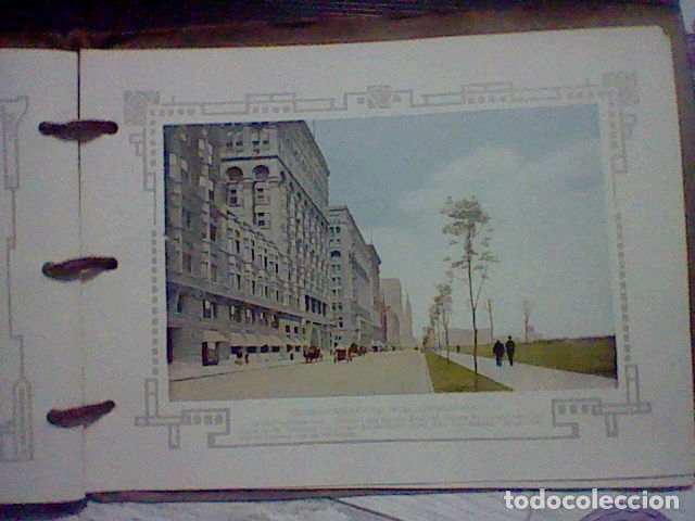 Postales: CHICAGO HAMMON PUBLISHING 1910 LIBRO VISTAS EDIFICIOS CALLES ANIMADAS ORIGINAL EPOCA - Foto 17