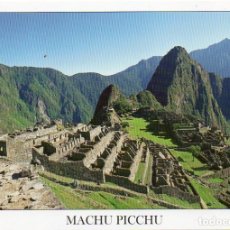Postales: MACHU PICCHU UNPOSTED POSTCARD CUSCO PERU BRAND NEW FACTORY SEALED WRAPPED. Lote 176101209