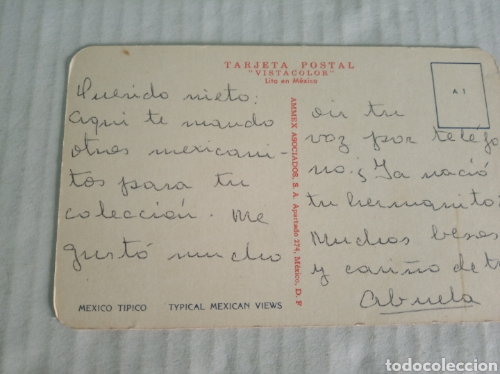 Postales: Postal Mejico - Foto 2