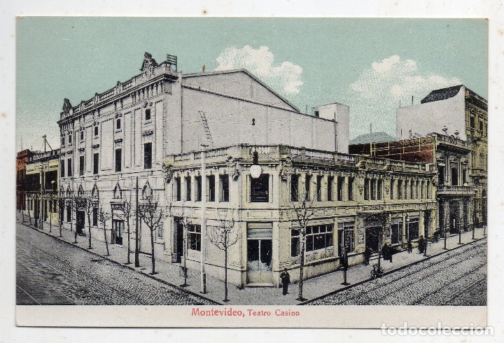 Postales: Montevideo. Teatro Casino. - Foto 1