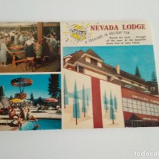 Postales: POSTAL NEVADA LODGE / SALA DE JUEGO / AÑOS 60. Lote 182264257