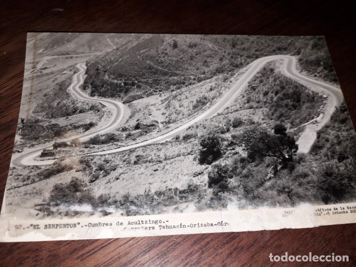 Cartoline: N&ordm; 4931 POSTAL MEXICO EL SERPENTON CUMBRES DE ACULTZINGO