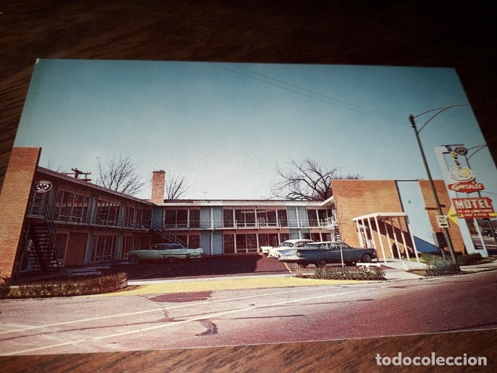Postais: N&ordm; 6550 POSTAL RIVERSIDE MOTEL HOTEL CHICAGO ESTADOS UNIDOS