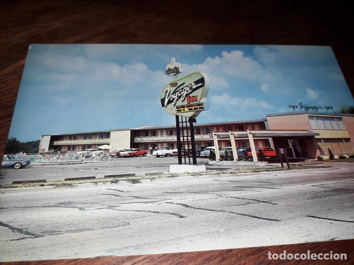 Postais: N&ordm; 6551 POSTAL HOTEL MOTEL BARDINGS VOYAGER INN DECATUR ILLINOIS ESTADOS UNIDOS