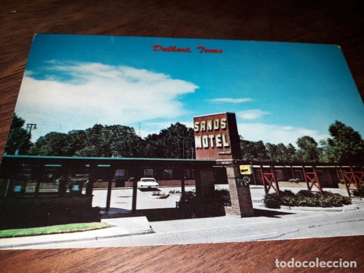 Postais: N&ordm; 6554 POSTAL MOTEL HOTEL TEXAS ESTADOS UNIDOS