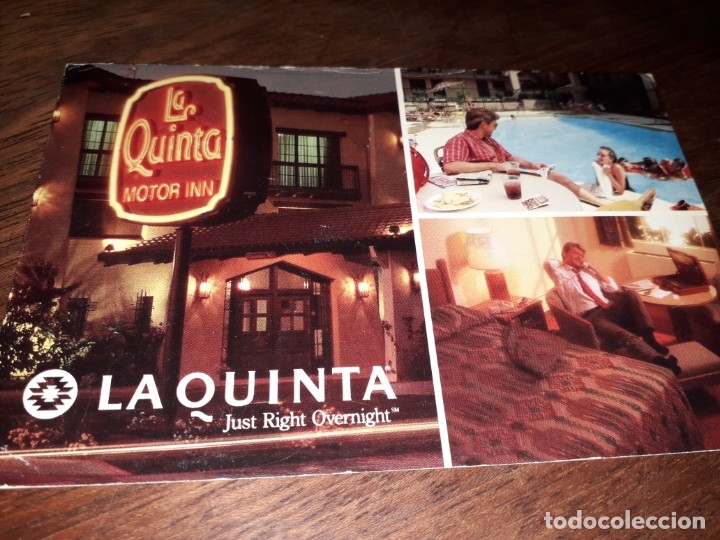 Postais: N&ordm; 6557 POSTAL LA QUINTA HOTEL ORLEANS ESTADOS UNIDOS