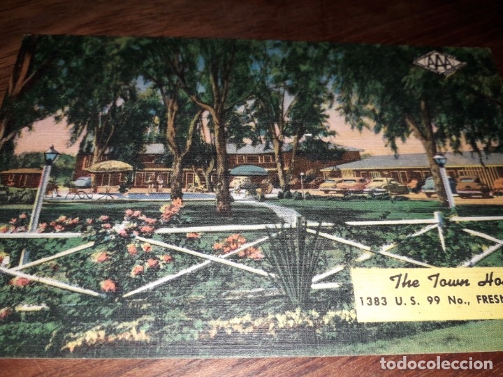 Postais: N&ordm; 6563 POSTAL THE TOWN HOUSE HOTEL CALIFORNIA ESTADOS UNIDOS