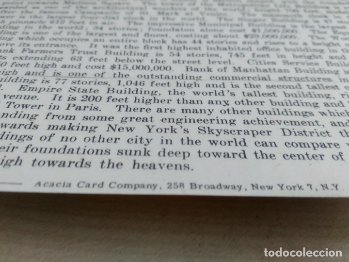 Postales: lote de libreto de postales de new york - Foto 8
