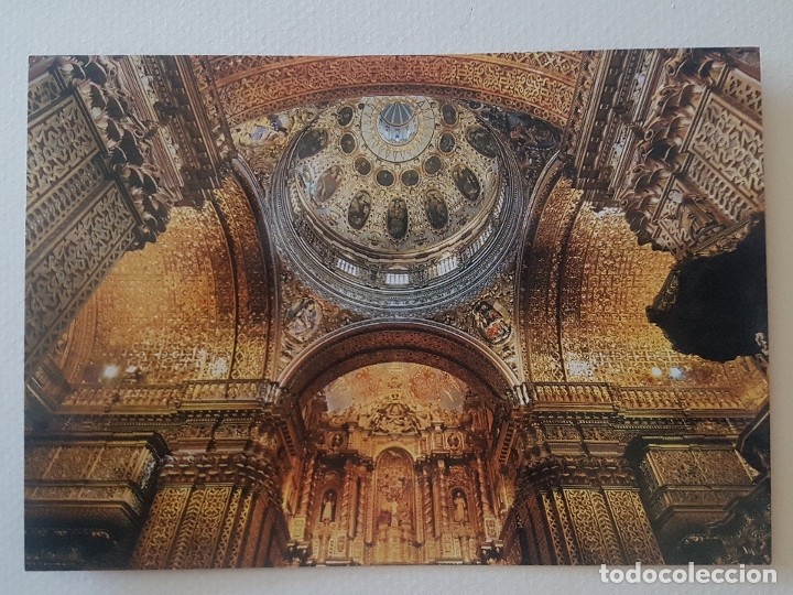 Postales: QUITO ECUADOR IGLESIA DE LA COMPA&Ntilde;IA - Foto 1
