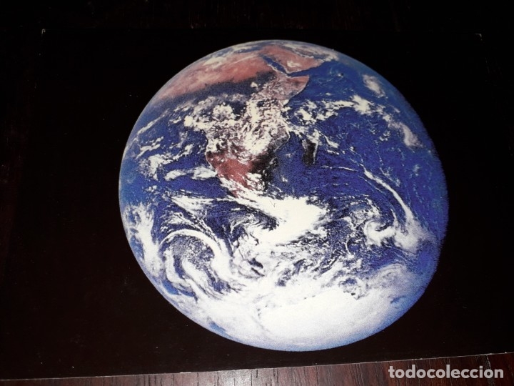 Cartes Postales: N&ordm; 33090 POSTAL EARTH FROM SPACE APOLLO 17 EN 1972
