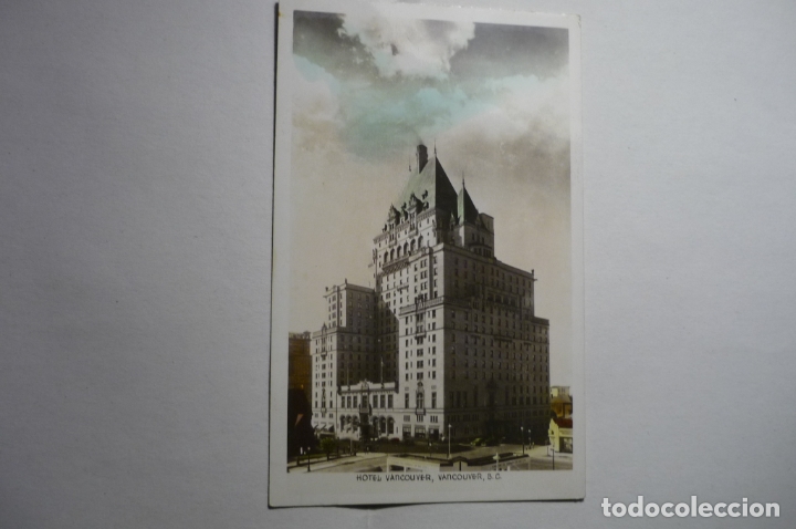 Postales: POSTAL VANCOUVER .-CANADA HOTEL  CM - Foto 1