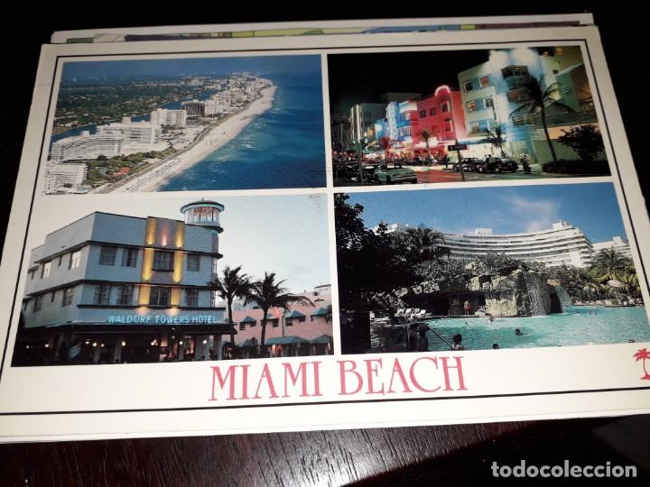 Cartoline: N&ordm; 33257 POSTAL MIAMI BEACH THE SUN AND FUN CAPITAL ESTADOS UNIDOS FLORIDA