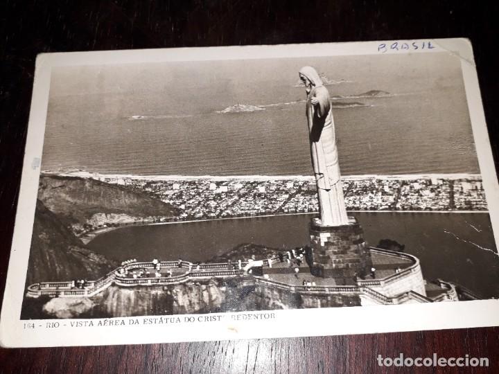 Postcards: N&ordm; 33357 POSTAL BRASIL ESTATUA DEL CRISTO REDENTOR