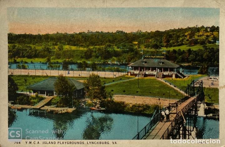 Postcards: TARJETA POSTAL. EEUU. VIRGINIA. LYNCHBURG. 764.- Y..M.C.A. ISLAND PLAYGROUNDS. ED. J.P. BELL.