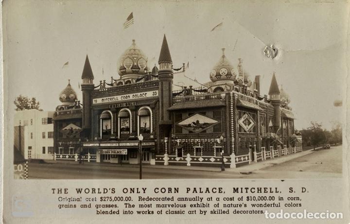 Postcards: TARJETA POSTAL. EEUU. DAKOTA DEL SUR. MITCHELL. THE WORLD'S ONLY CORN PALACE.
