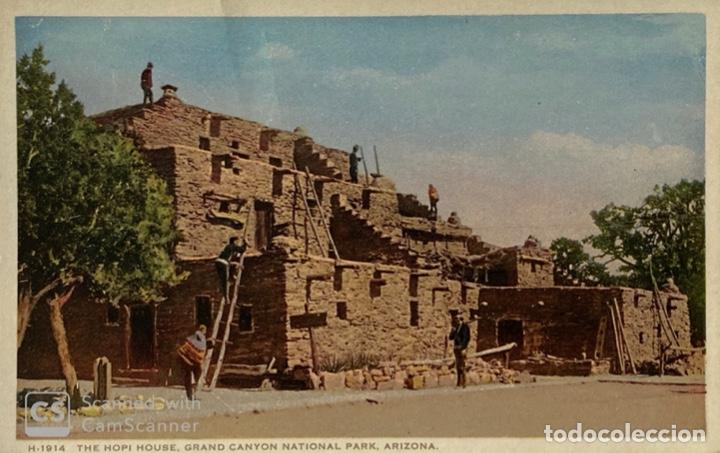 Postais: TARJETA POSTAL. EEUU. ARIZONA. H.1914.- THE HOPI HOUSE. GRAND CANYON NATIONAL PARK.