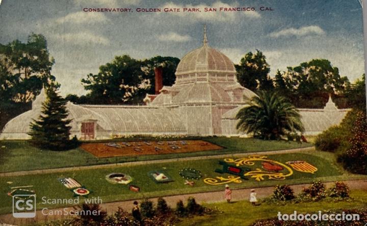 Postais: TARJETA POSTAL. EEUU. CALIFORNIA. SAN FRANCISCO. CONSERVATORY. GOLDEN GATE PARK. ED. H.S. CROCKER.