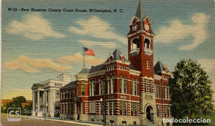 Postcards: TARJETA POSTAL. EEUU. DELAWARE. NEW CASTLE. WILMINGTON. W.22.- NEW HANOVER COUNTY COURT HOUSE