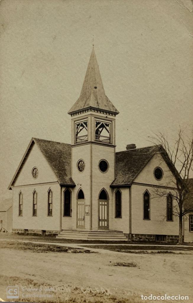 Postcards: TARJETA POSTAL. EEUU. MINESOTA. MINNEAPOLIS. THE CO-MO COMPANY. A CHURCH.