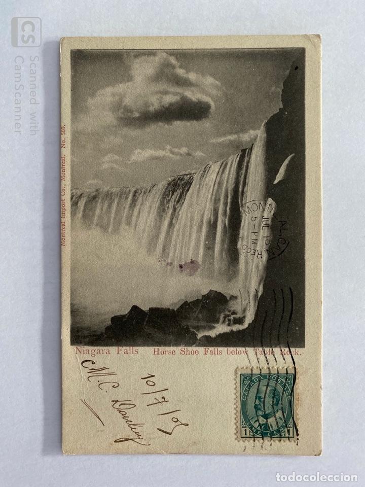 Postales: TARJETA POSTAL. EEUU. CANDA. NIAGARA FALLS. HORSE SHOE FALLS BELOW TABLE ROCK.