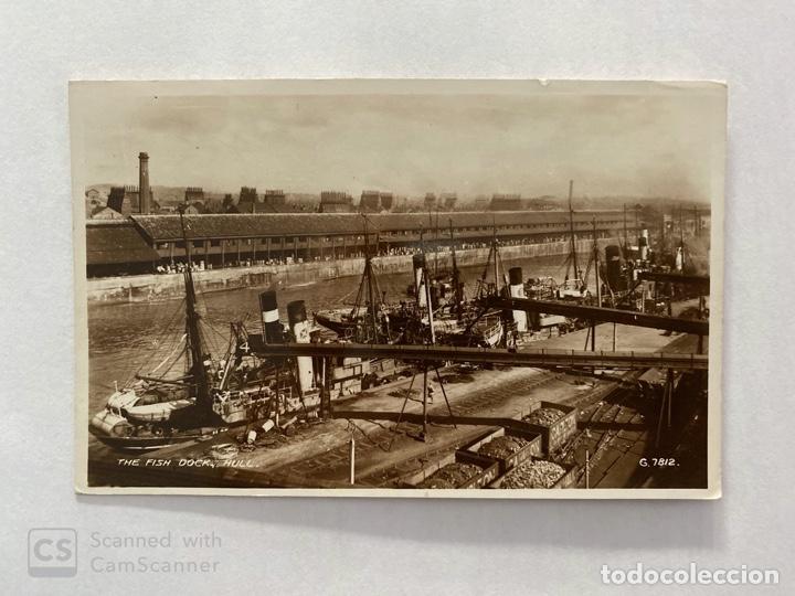 Cartoline: TARJETA POSTAL. EEUU. MASSACHUSETTS. HULL. G.7812.-THE FISH DOCK.