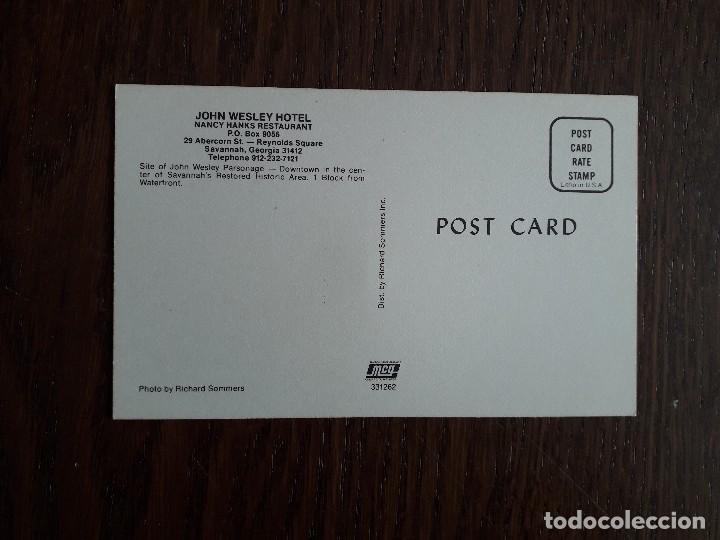 Postales: postal de publicidad, Hotel John Wesley. USA - Foto 2 - 192287393